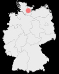 Lagekarte des AG 51 in Schleswig